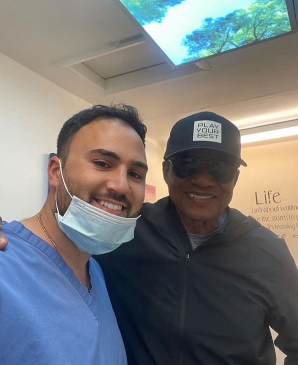 Jackie Jackson, brother of Michael Jackson — celebrity patient at Emergency Dental Experts Golders Green